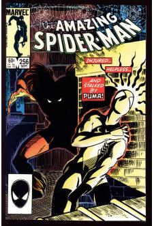 AMAZING SPIDER-MAN #256 8.5 front cover