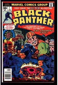 BLACK PANTHER #1 7.5 front cover