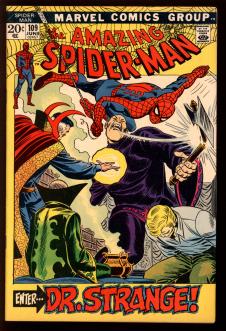 AMAZING SPIDER-MAN #109 7.5 front cover
