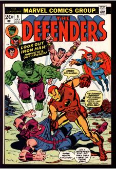 DEFENDERS #9 8.0 front cover