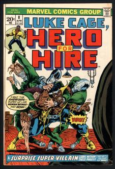 HERO FOR HIRE #8 5.0 front cover