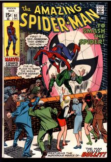 AMAZING SPIDER-MAN #91 6.5 front cover