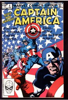 Cover of Captain America Annual #6