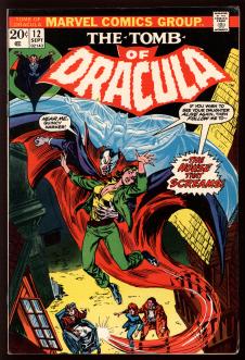 TOMB OF DRACULA #12 5.5 front cover