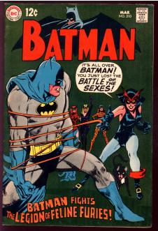 BATMAN #210 7.5 front cover