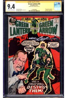 GREEN LANTERN #83 CGC 9.4 OW/WH PAGES front cover
