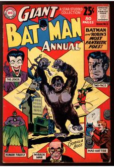 BATMAN ANNUAL #3 4.5 front cover