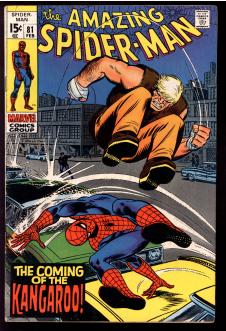 AMAZING SPIDER-MAN #81 5.5 front cover