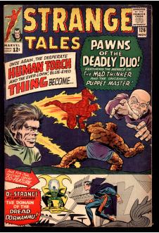 STRANGE TALES #126 5.0 front cover