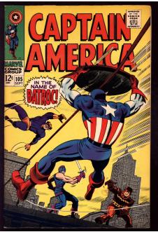 CAPTAIN AMERICA #105 6.5 front cover