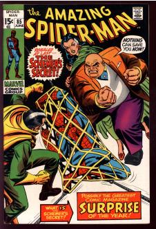 AMAZING SPIDER-MAN #85 8.0 front cover