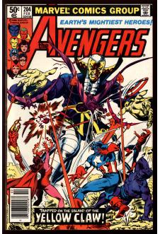 AVENGERS #204 5.0 MARK JEWELERS front cover