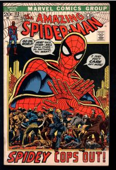 AMAZING SPIDER-MAN #112 4.0 front cover