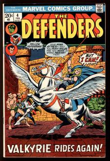 DEFENDERS #4 5.5 front cover