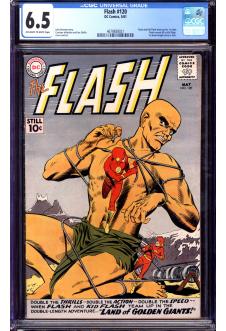 FLASH #120 CGC 6.5 OW/WH PAGES front cover