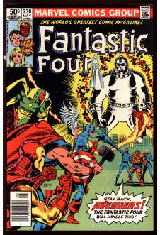 FANTASTIC FOUR #230 2.0 MARK JEWELERS front cover