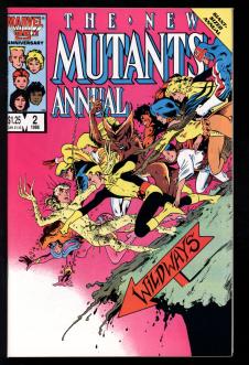 NEW MUTANTS ANNUAL #2 9.0 front cover