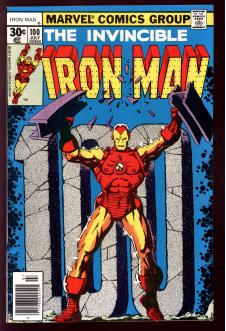 IRON MAN #100 8.0 front cover