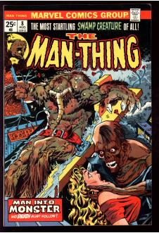 MAN-THING #8 8.5 front cover