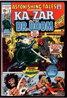ASTONISHING TALES #5 4.5 front cover