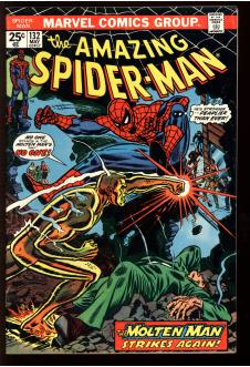 AMAZING SPIDER-MAN #132 6.5 front cover