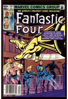 FANTASTIC FOUR #241 7.5 MARK JEWELERS front cover