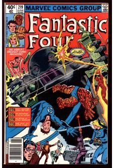 FANTASTIC FOUR #219 6.0 MARK JEWELERS front cover