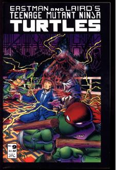 TEENAGE MUTANT NINJA TURTLES #9 8.5 front cover