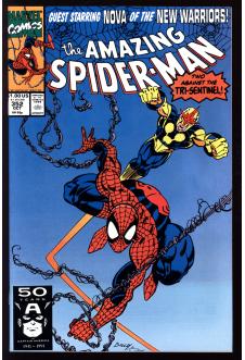AMAZING SPIDER-MAN #352 8.5 front cover