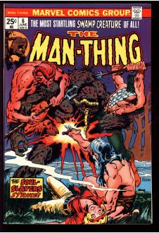 MAN-THING #6 8.0 front cover