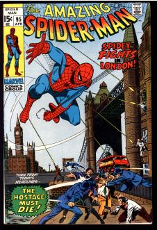 AMAZING SPIDER-MAN #95 6.0 front cover