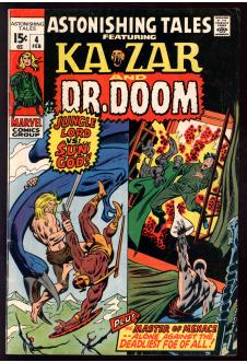 ASTONISHING TALES #4 6.0 front cover
