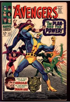 AVENGERS #42 7.5 front cover