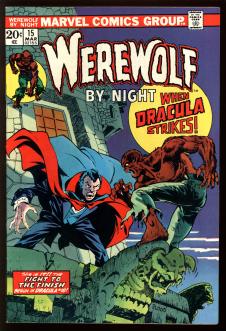 WEREWOLF BY NIGHT #15 6.5 front cover