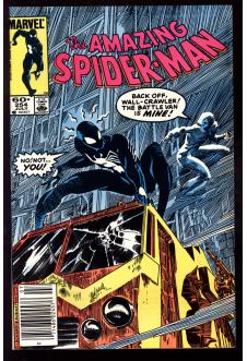 AMAZING SPIDER-MAN #254 6.5 MARK JEWELERS front cover