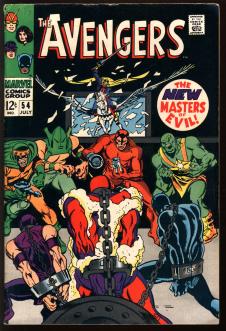 AVENGERS #54 5.0 front cover