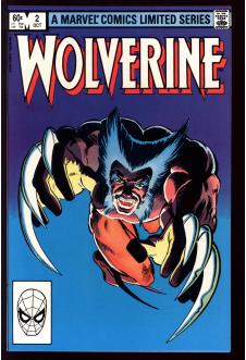 WOLVERINE LIMITED SERIES #2 8.0 front cover