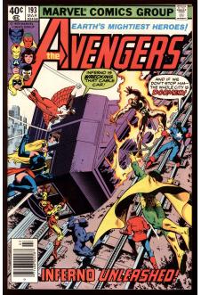 AVENGERS #193 6.0 MARK JEWELERS front cover