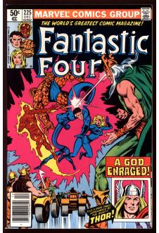 FANTASTIC FOUR #225 6.5 MARK JEWELERS front cover