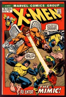 X-MEN #75 7.5 front cover