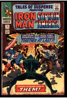 TALES OF SUSPENSE #78 7.5 front cover