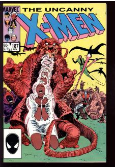 X-MEN #187 9.0 front cover