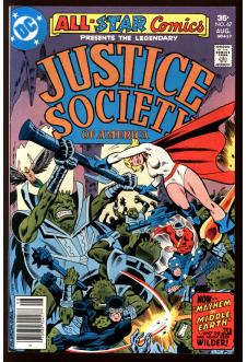 ALL-STAR COMICS #67 7.5 front cover