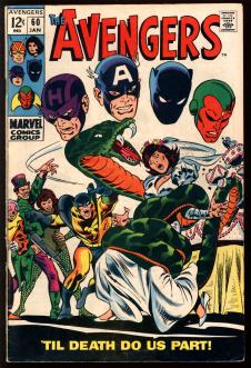 AVENGERS #60 5.0 front cover
