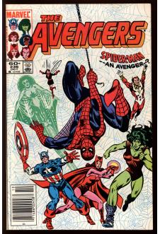 AVENGERS #236 8.0 MARK JEWELERS front cover