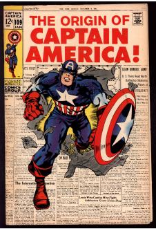 CAPTAIN AMERICA #109 6.0 front cover