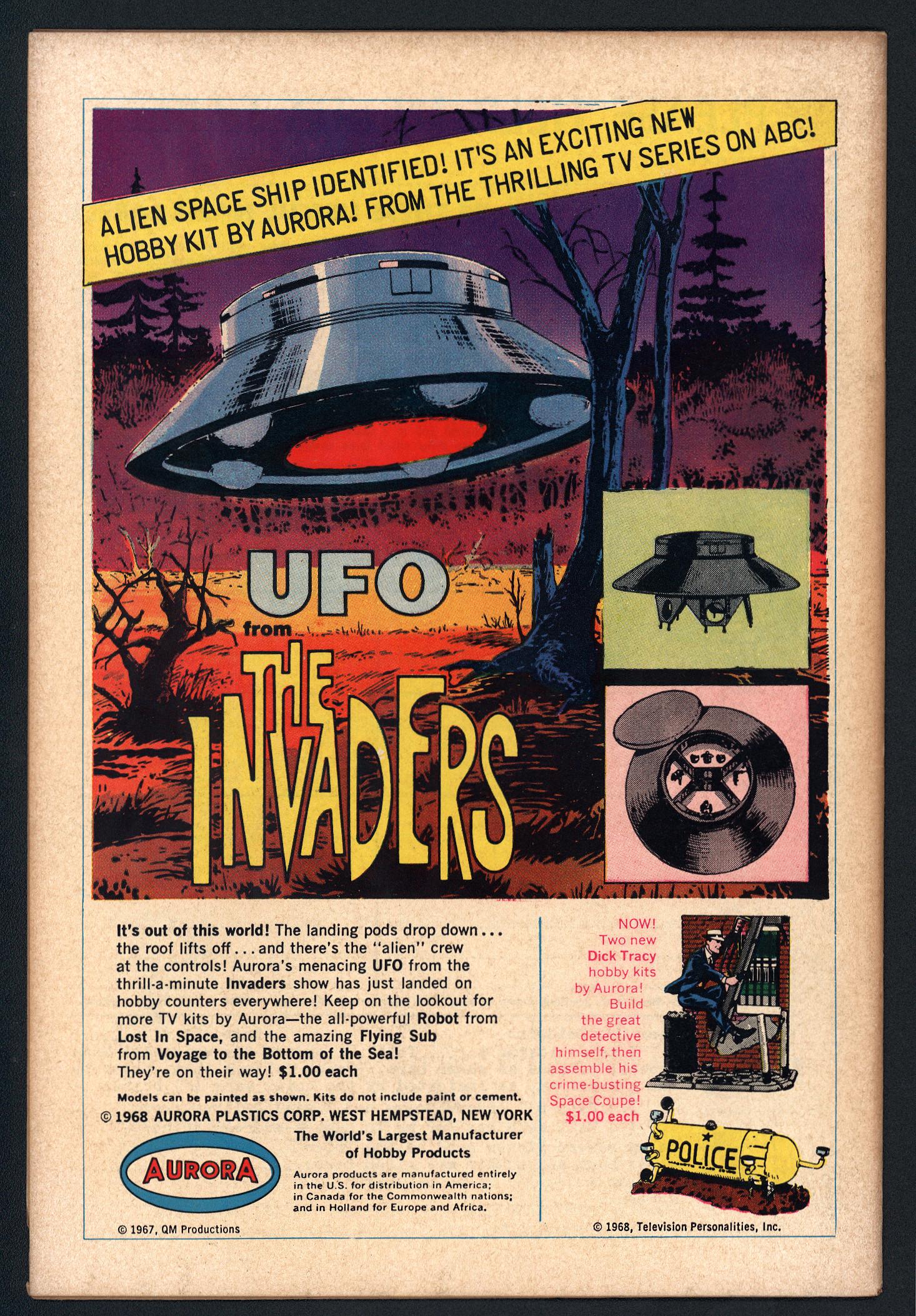 STRANGE ADVENTURES Back Cover