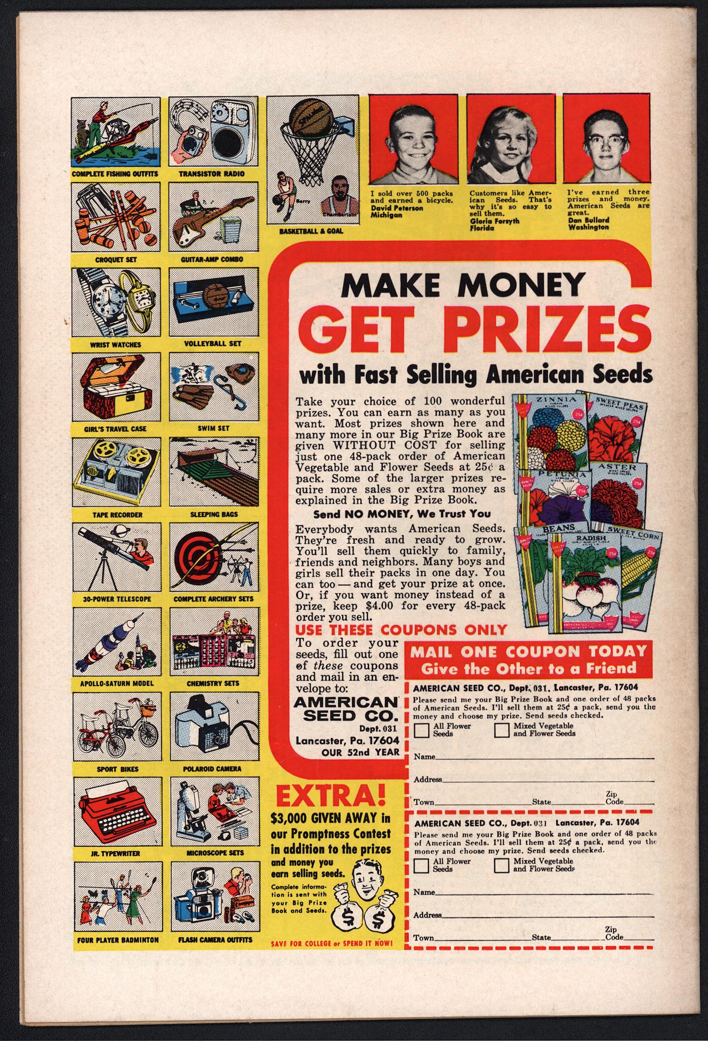 WORLD'S FINEST COMICS Back Cover