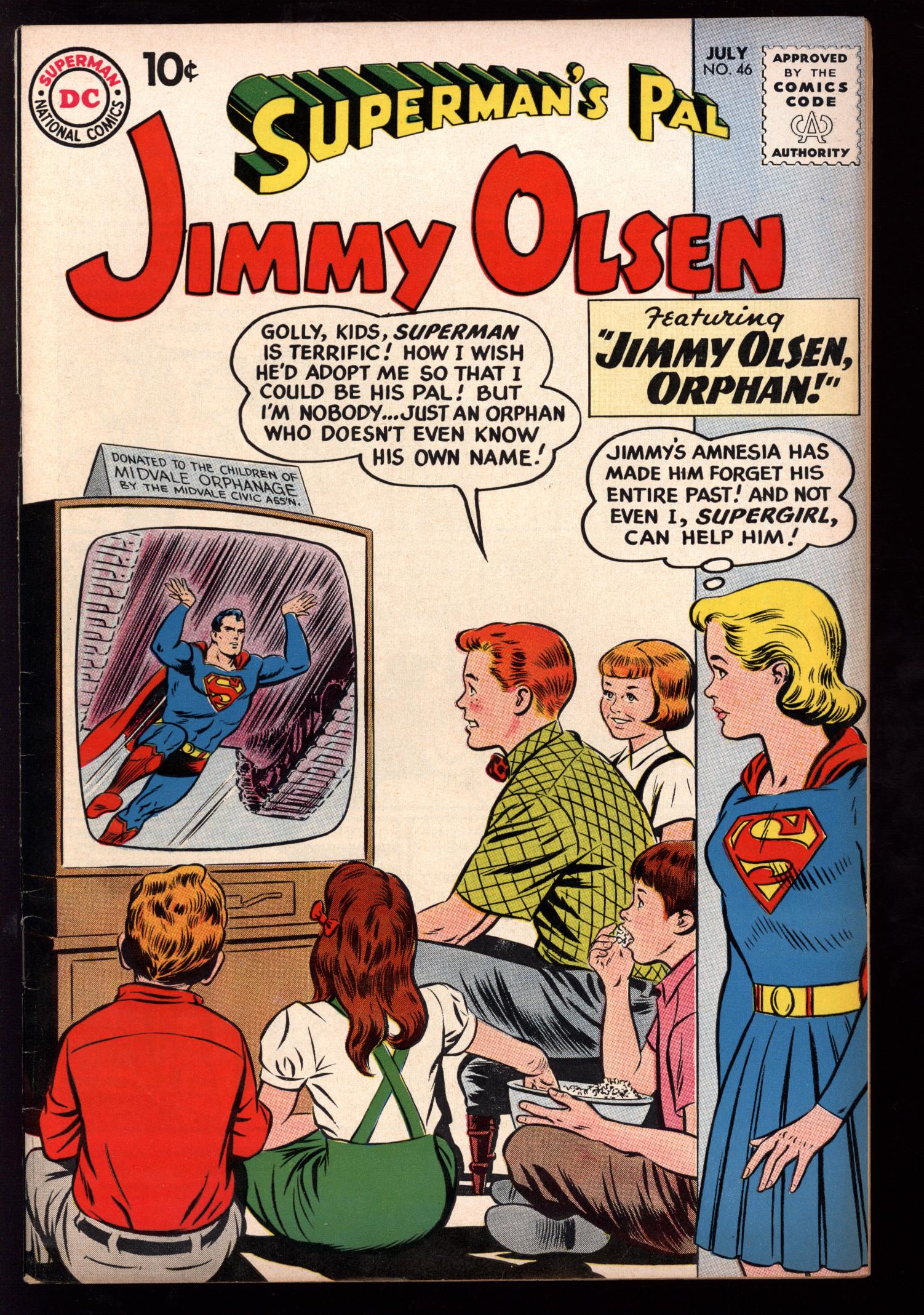 SUPERMAN'S PAL JIMMY OLSEN Front Cover