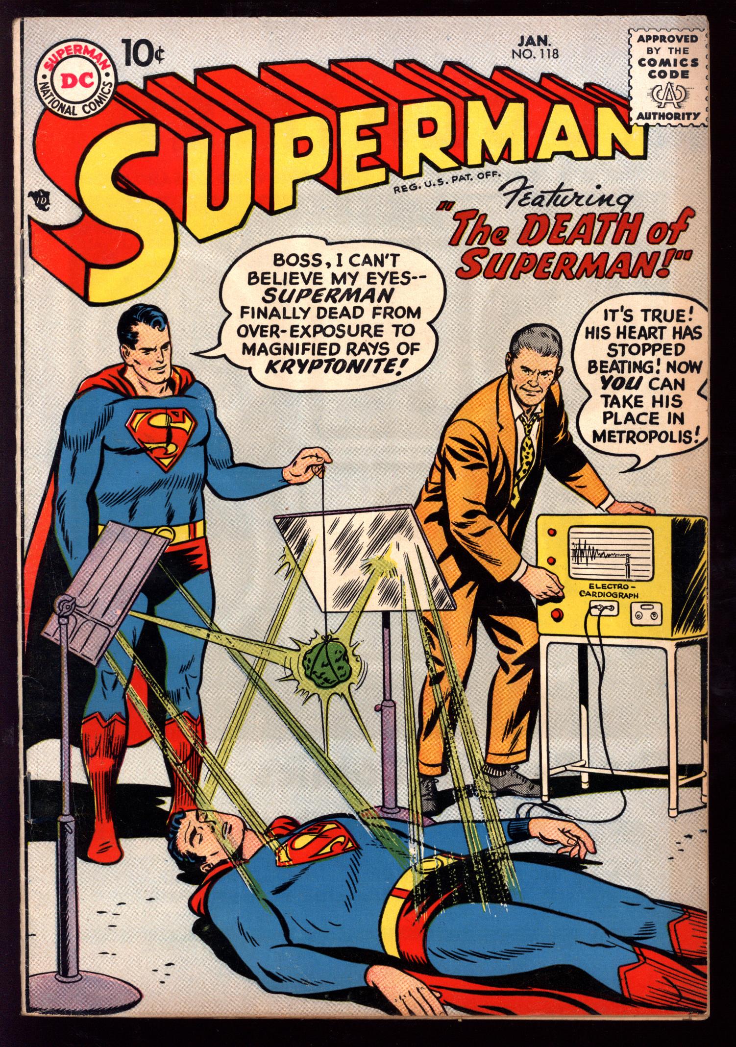 SUPERMAN Front Cover